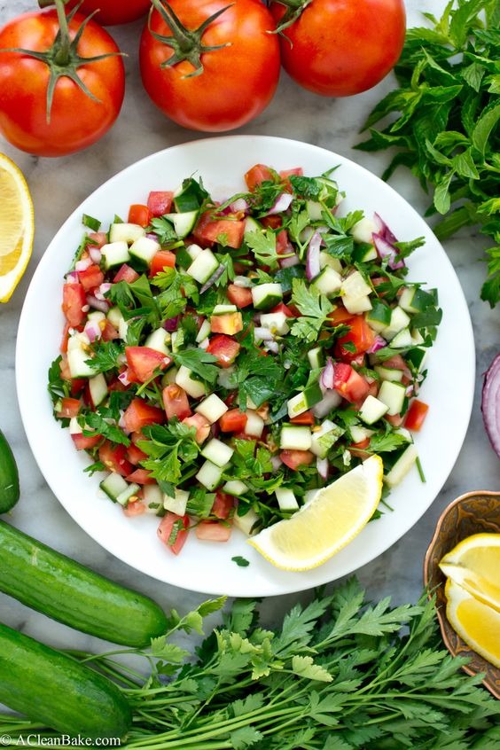 Middle Eastern Salad Middle Eastern Salad